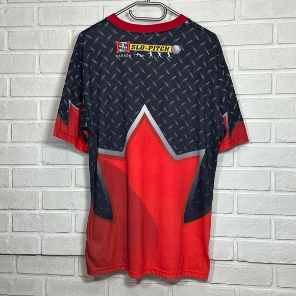 NSA Canada Slo-pitch Men's T-shirt in Large - Picture 2 of 16